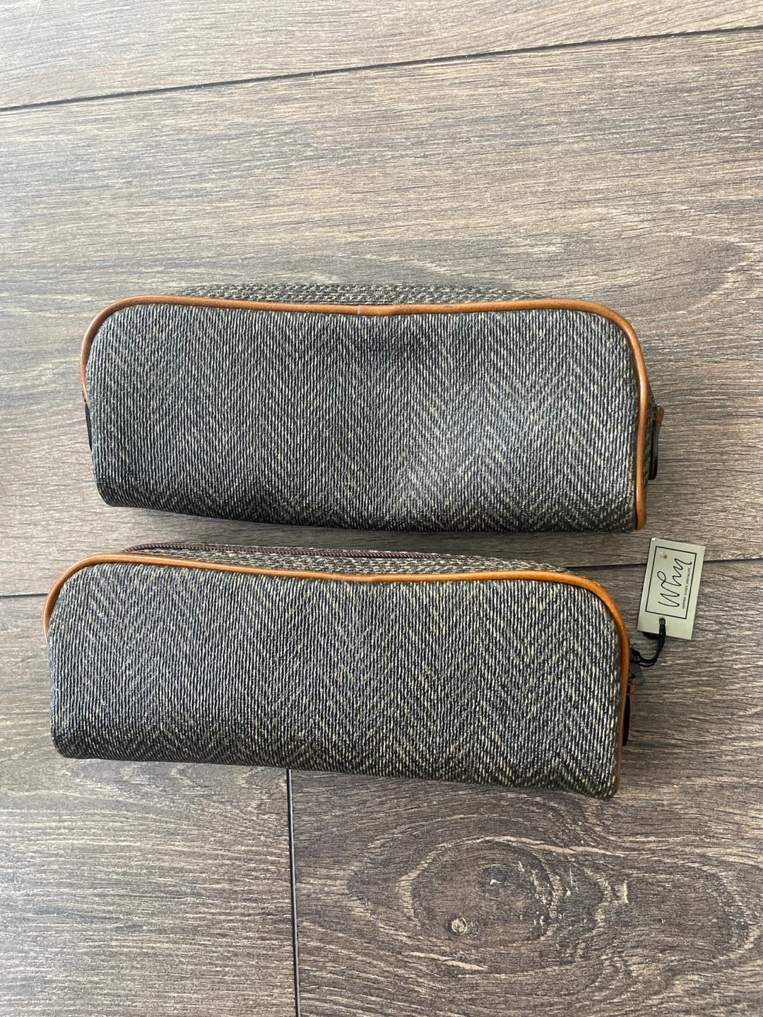 Set of Two Classic Collegiate Pencil Cases thumbnail