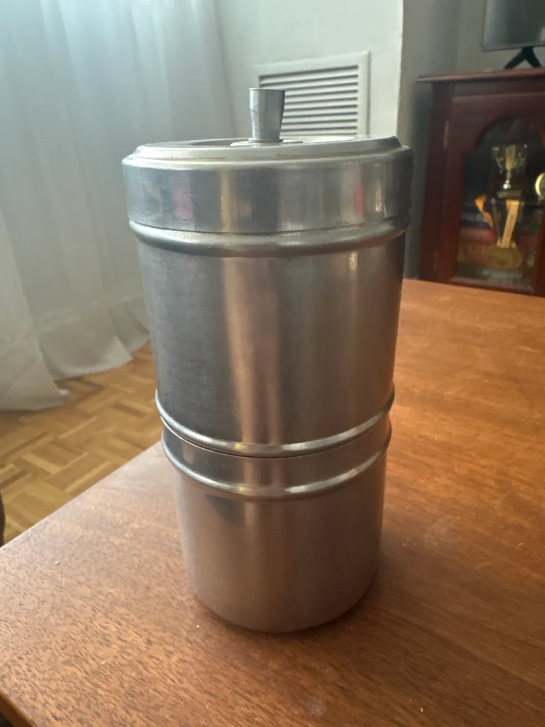 Vintage Stainless Steel Coffee Filter image indicator(2)