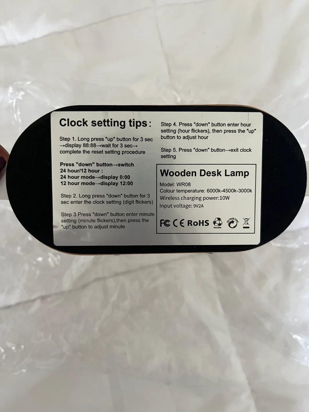 Multifunctional Bedside Lamp- NEW image indicator(6)