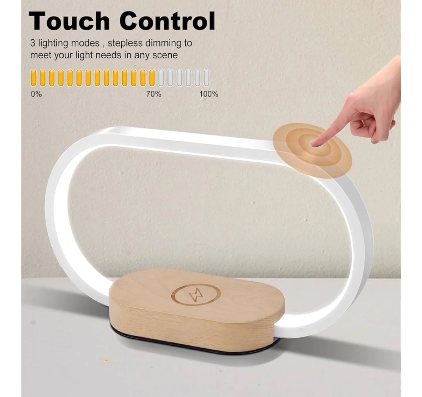 Multifunctional Bedside Lamp- NEW image indicator(2)