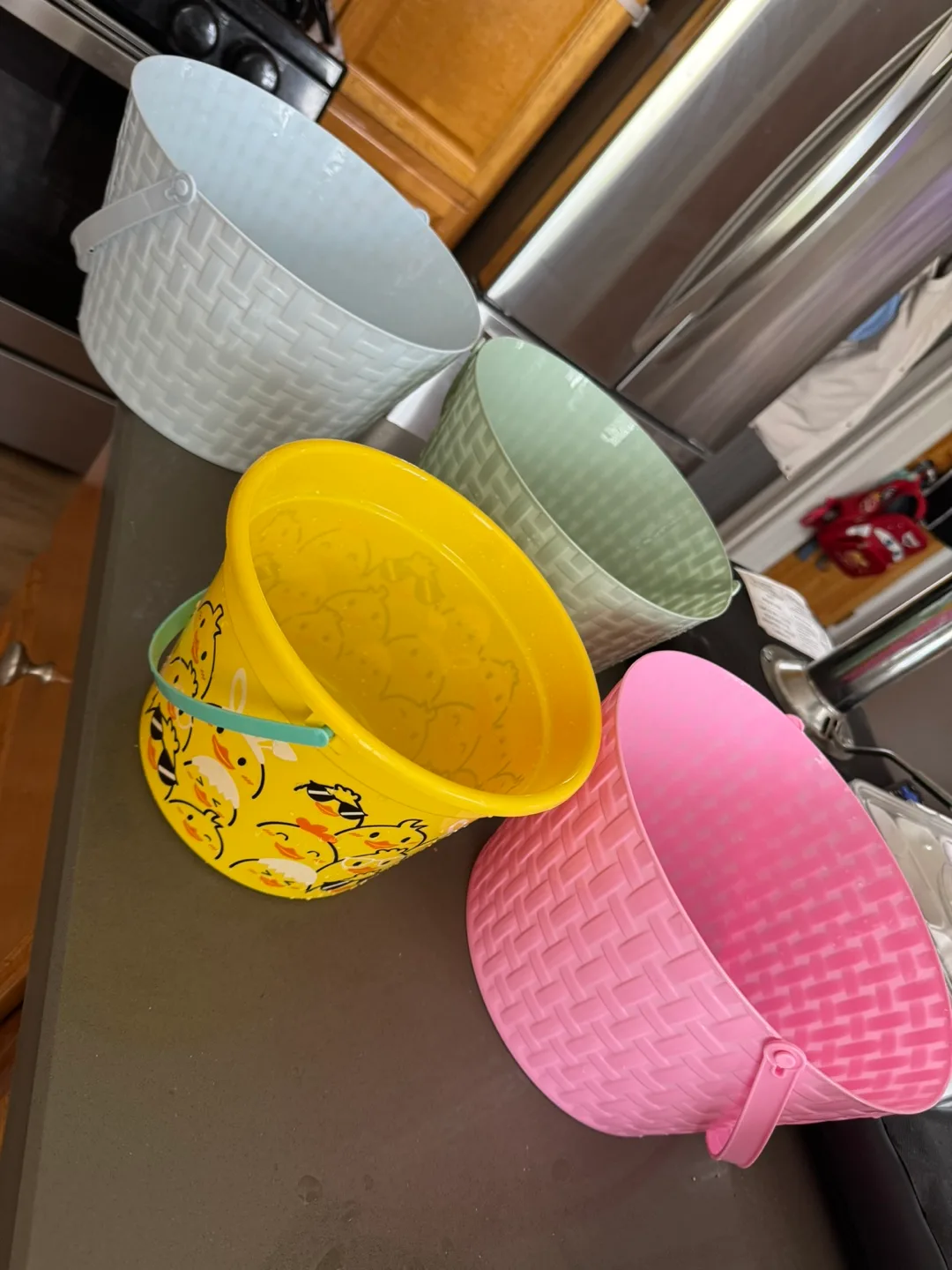 3 Baskets - Pastel Colors thumbnail