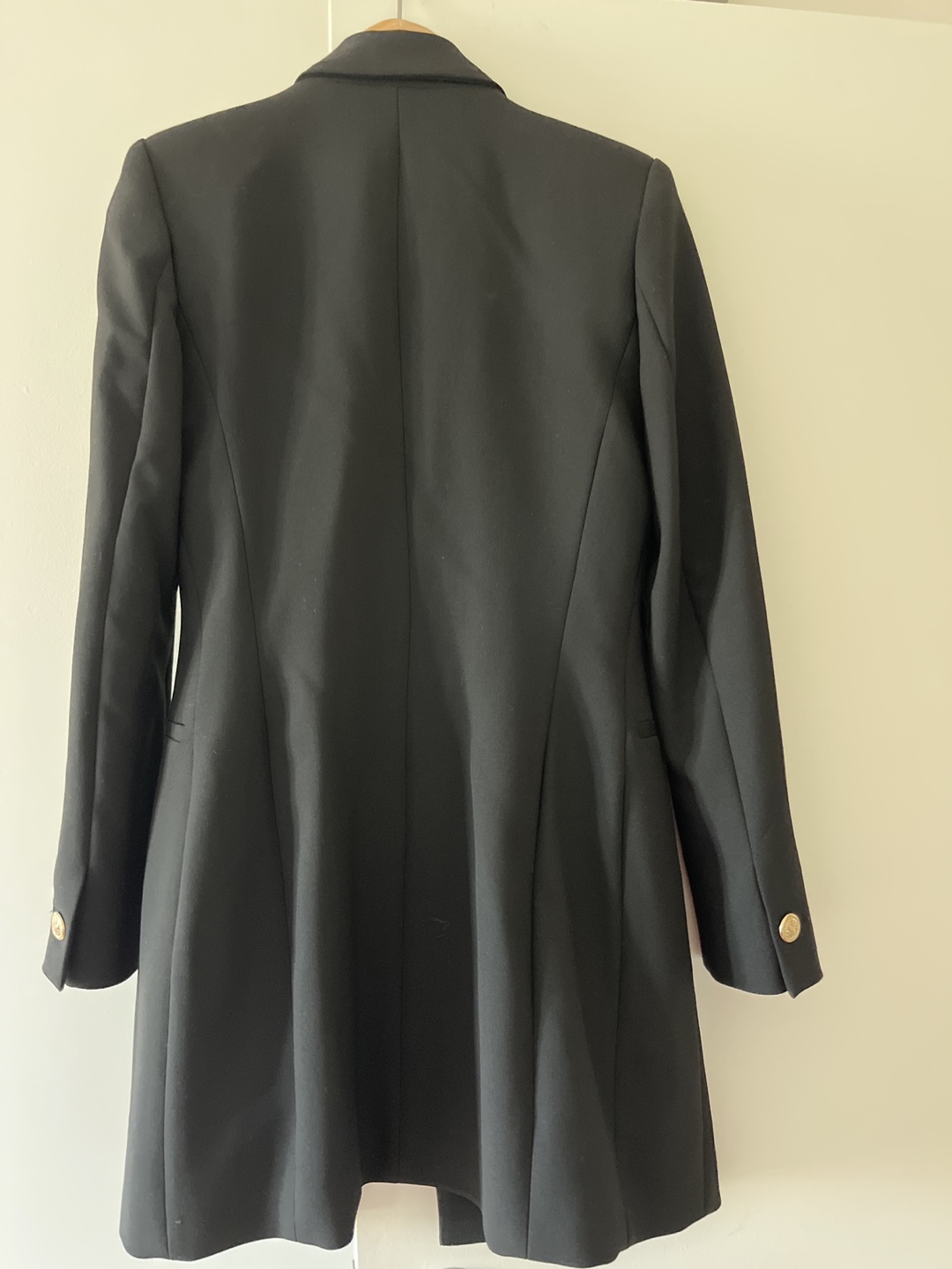 Zara Black Blazer - Longline, Single Button - photo 3