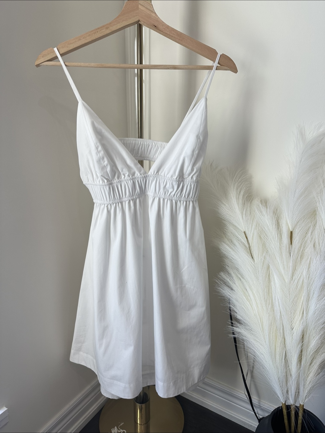 Aritiza Encourage Poplin Mini Dress Size M NWT