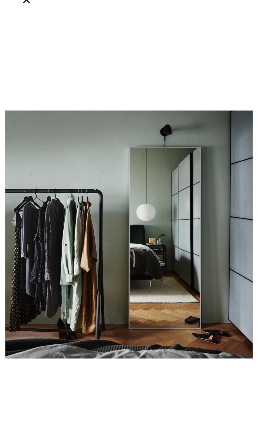 IKEA HOVET Full-Length Mirror - Aluminium Frame - photo 2