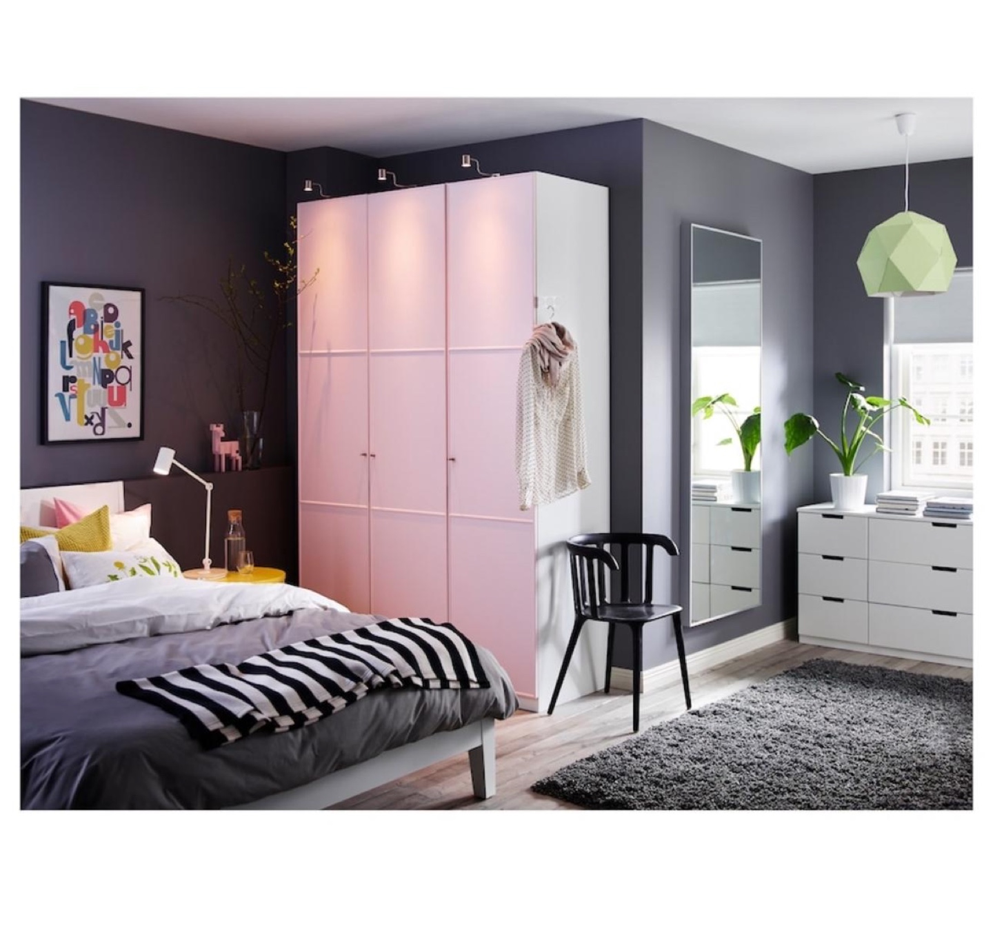 IKEA HOVET Full-Length Mirror - Aluminium Frame - photo 4