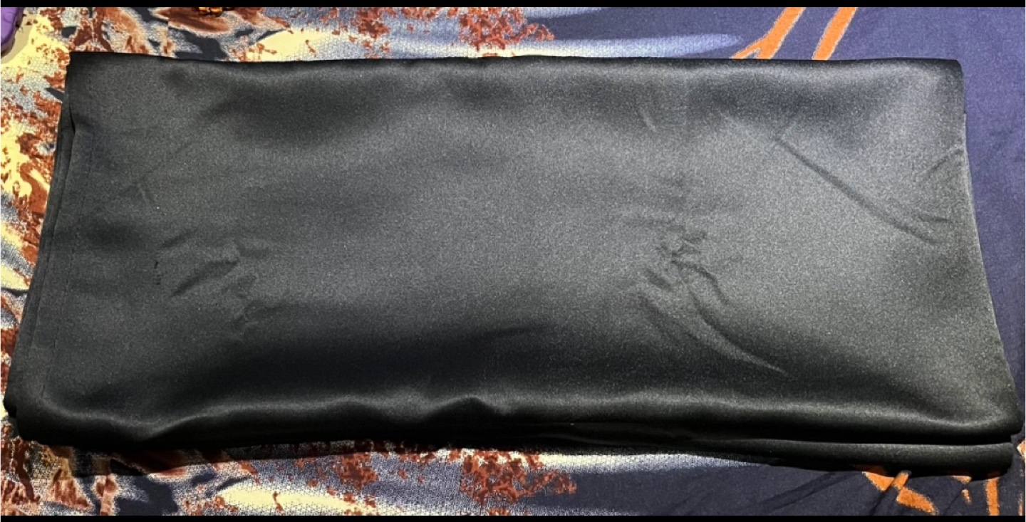 Black Grommet Curtains - Pair - photo 2