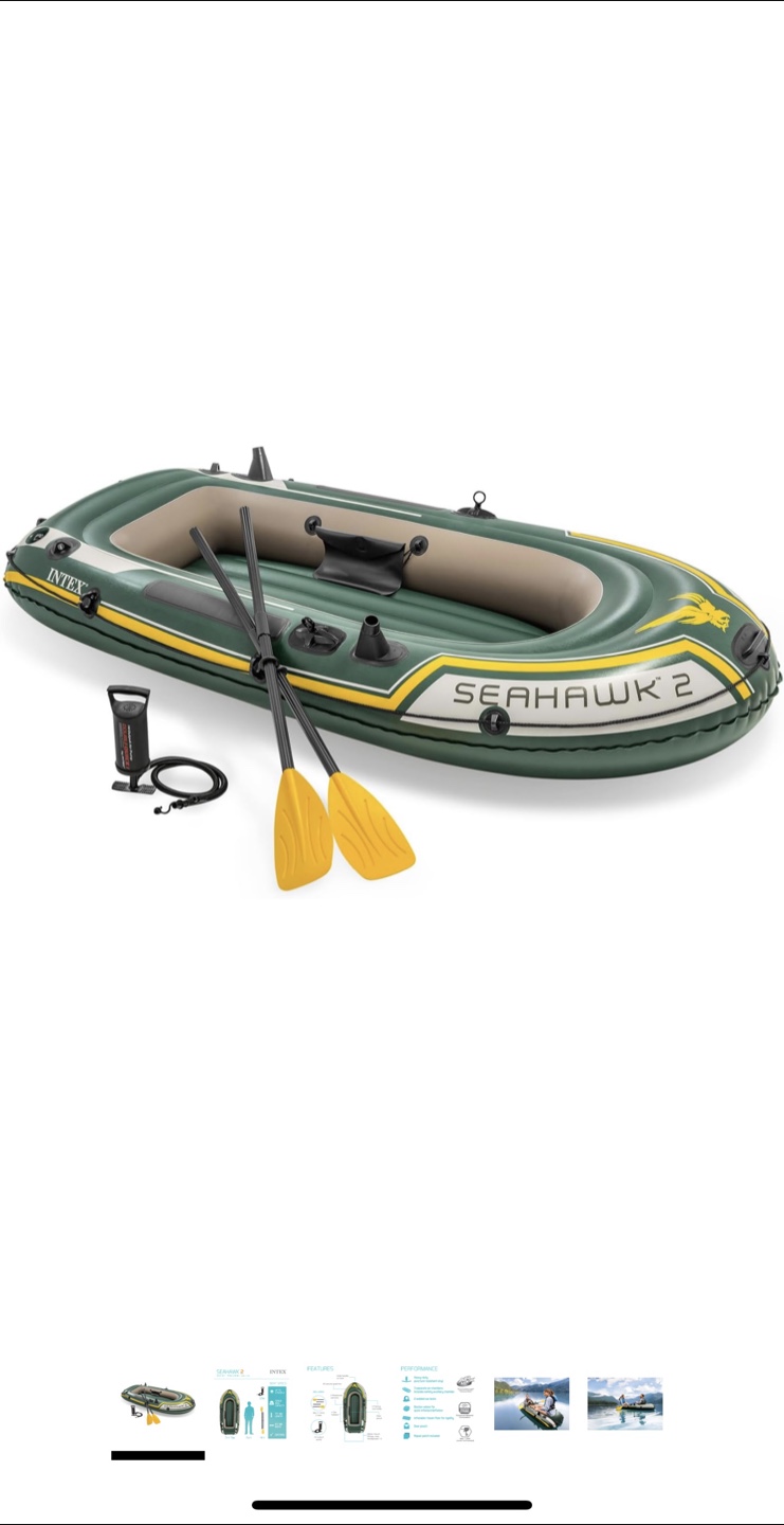 Used Seahawk 2 Inflatable Boat - photo 3