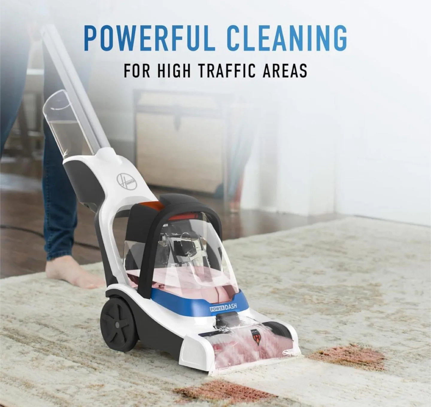 Hoover Compact Carpet Cleaner w/ Shampoo image indicator(9)