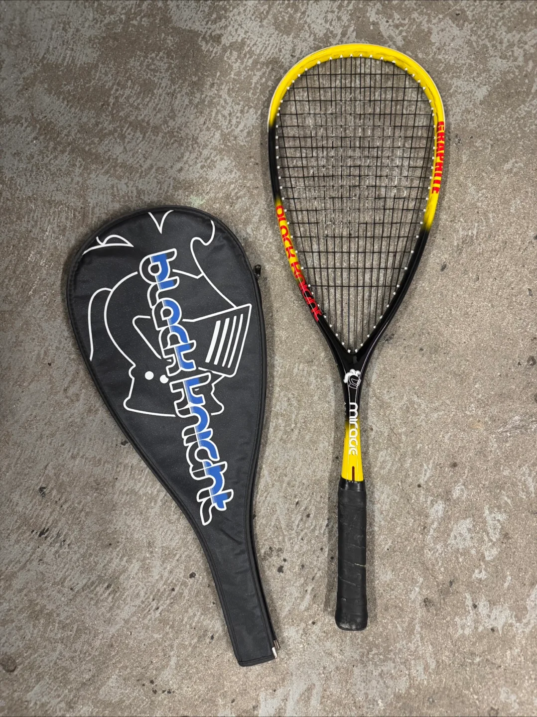 Black Knight Mirage Racquetball Racquet with Cover thumbnail