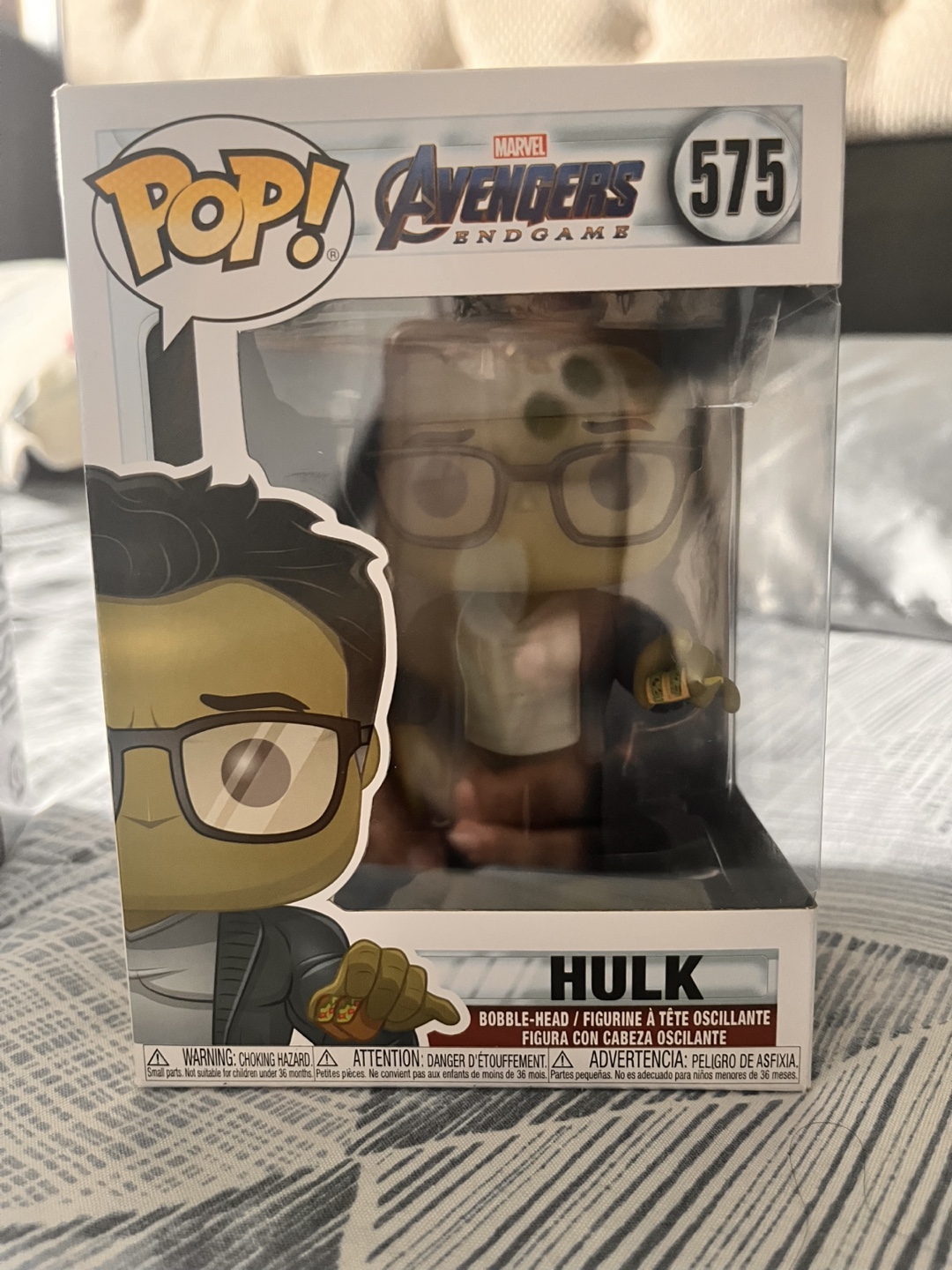 Hulk Pop! Vinyl Figure #575 Avengers Endgame