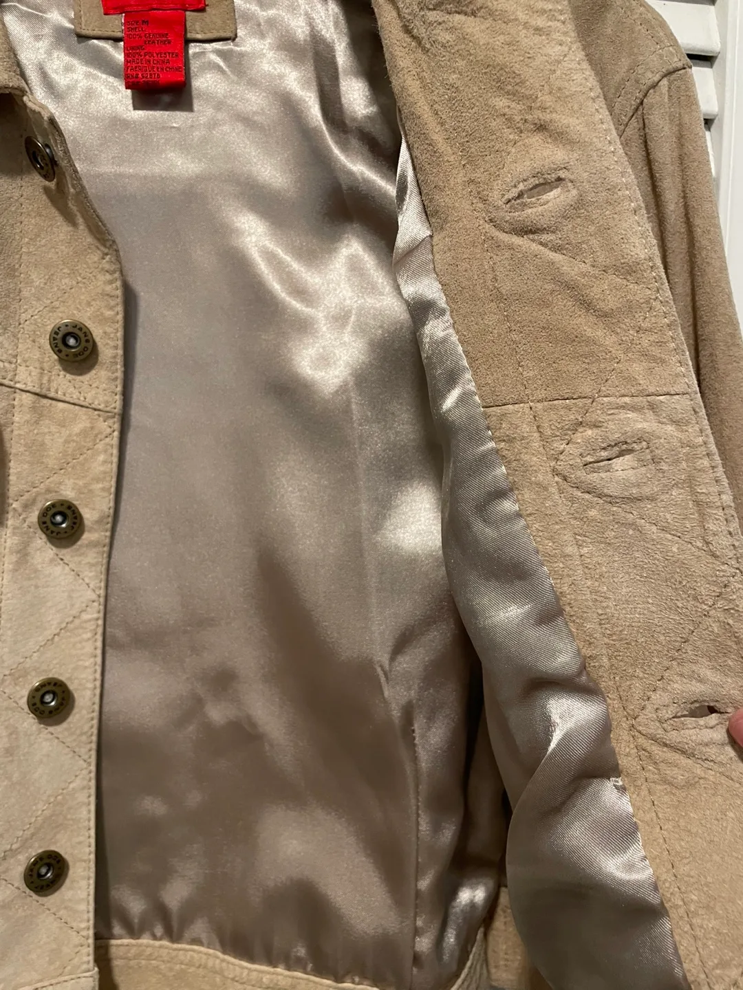 Vintage Genuine Suede Jacket image indicator(3)