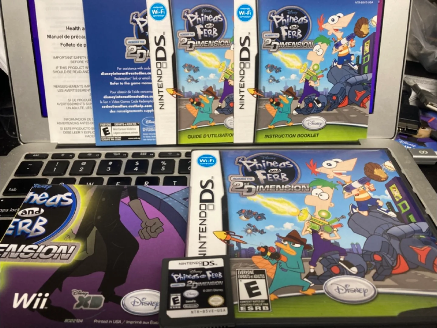 Phineas and Ferb: Across the 2nd Dimension Nintendo DS Game thumbnail
