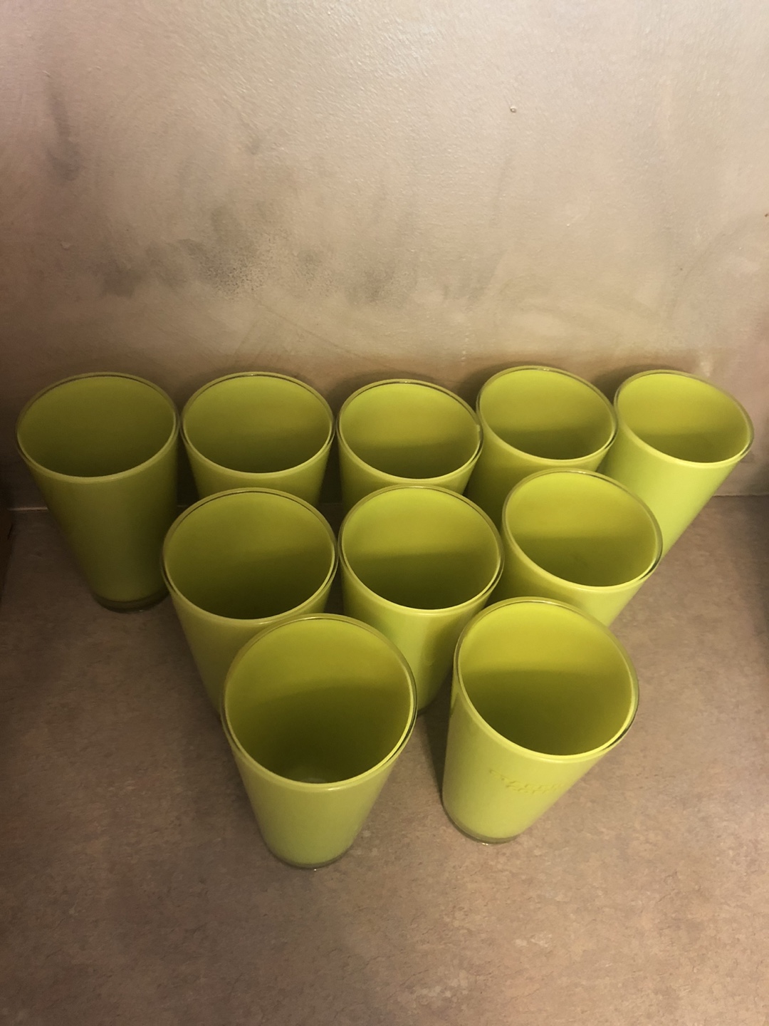 Ten Starbucks Lime Green Tumblers - photo 2