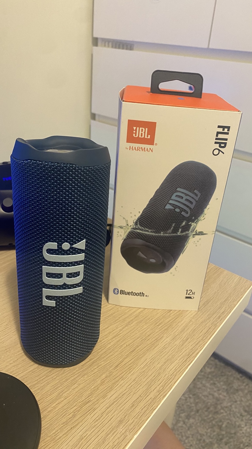 JBL Flip 6 Portable Bluetooth Speaker - Blue