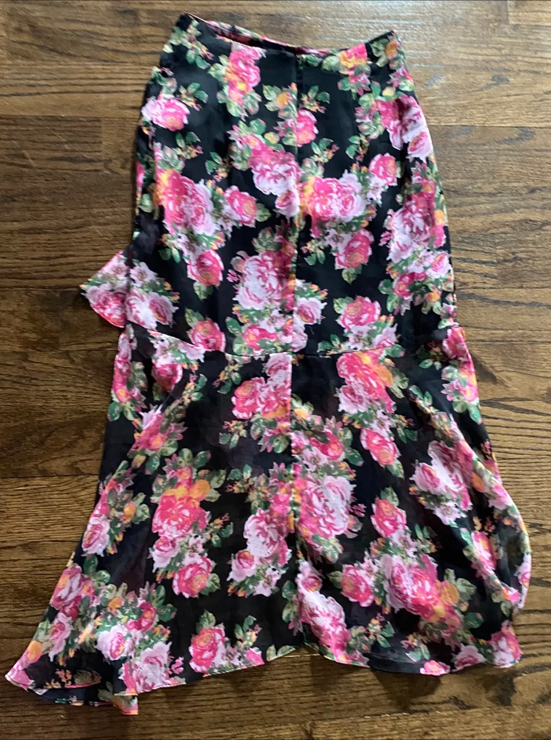 Floral High-Low Midi Skirt, Small image indicator(3)