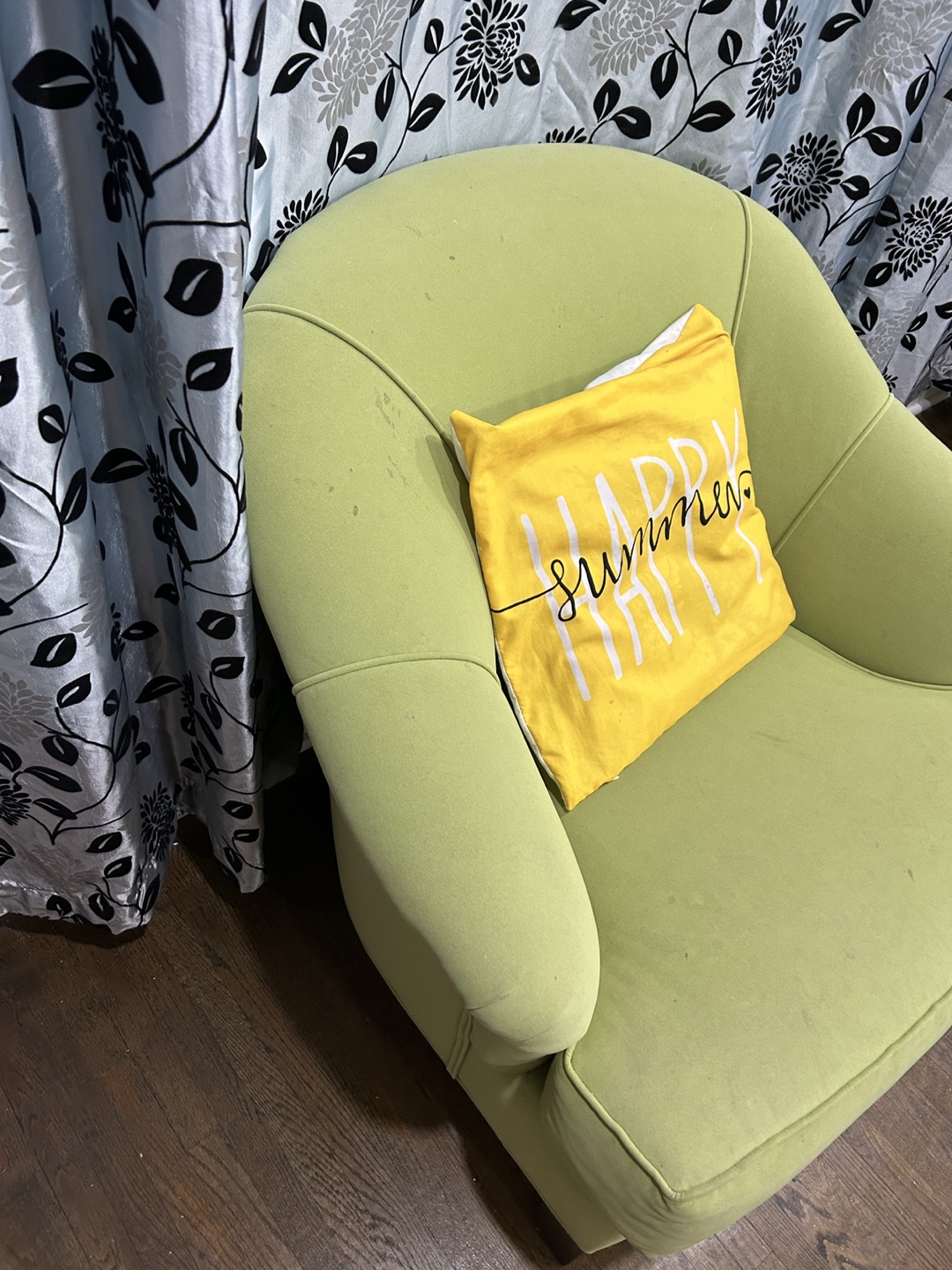 Lime Green Armchair - photo 3