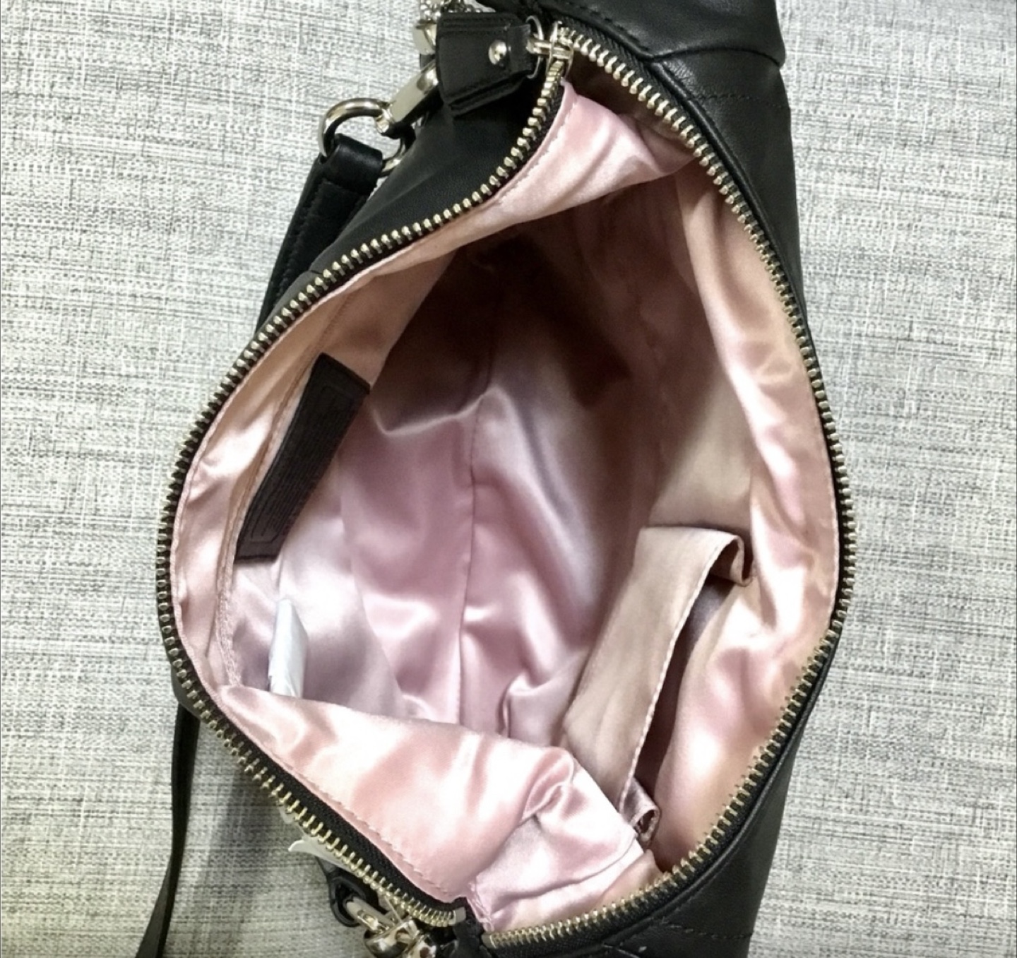 Coach Black Leather Shoulder Bag - photo 5