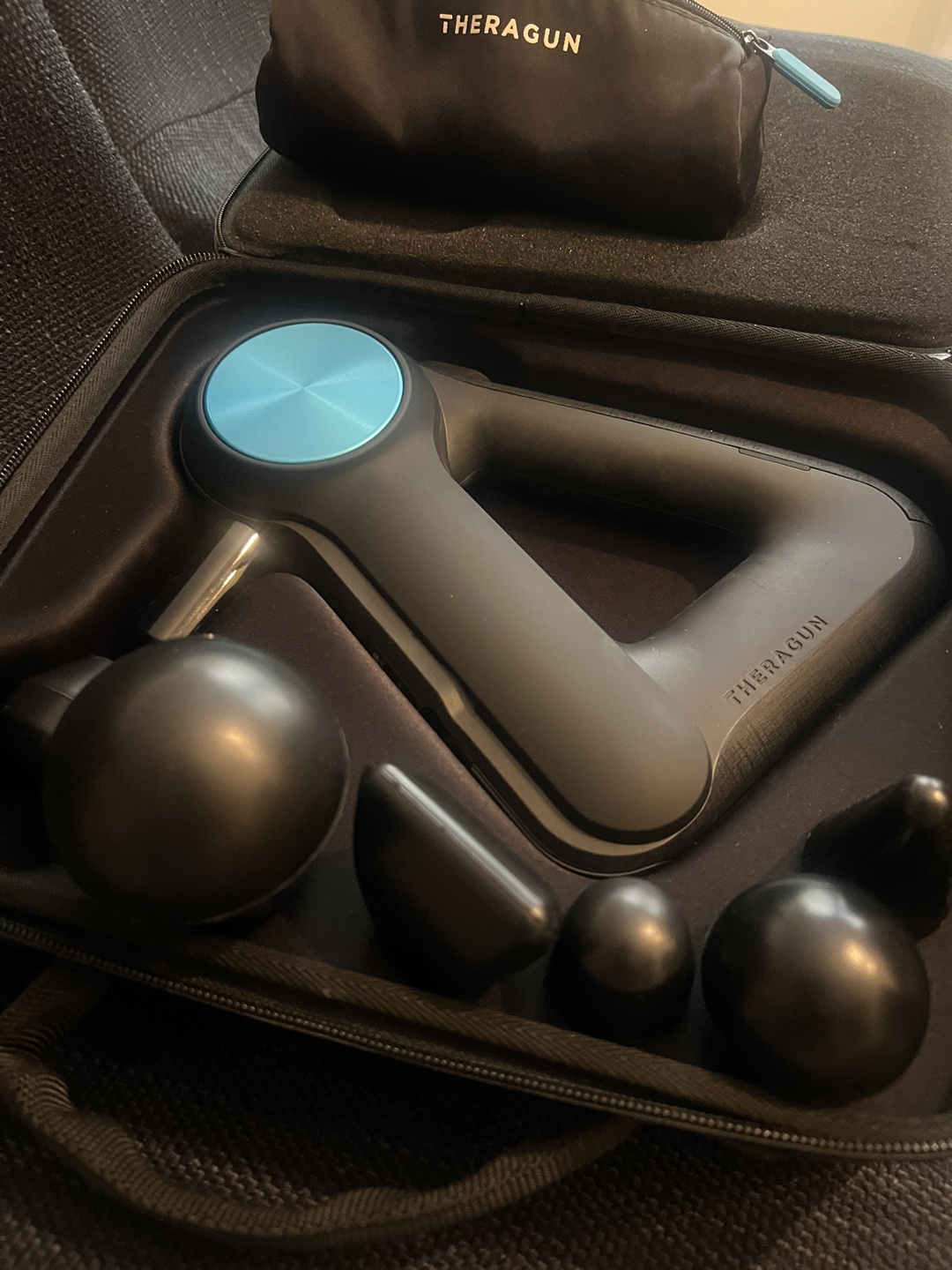 Theragun Percussive Massage Gun with Attachments - photo 2