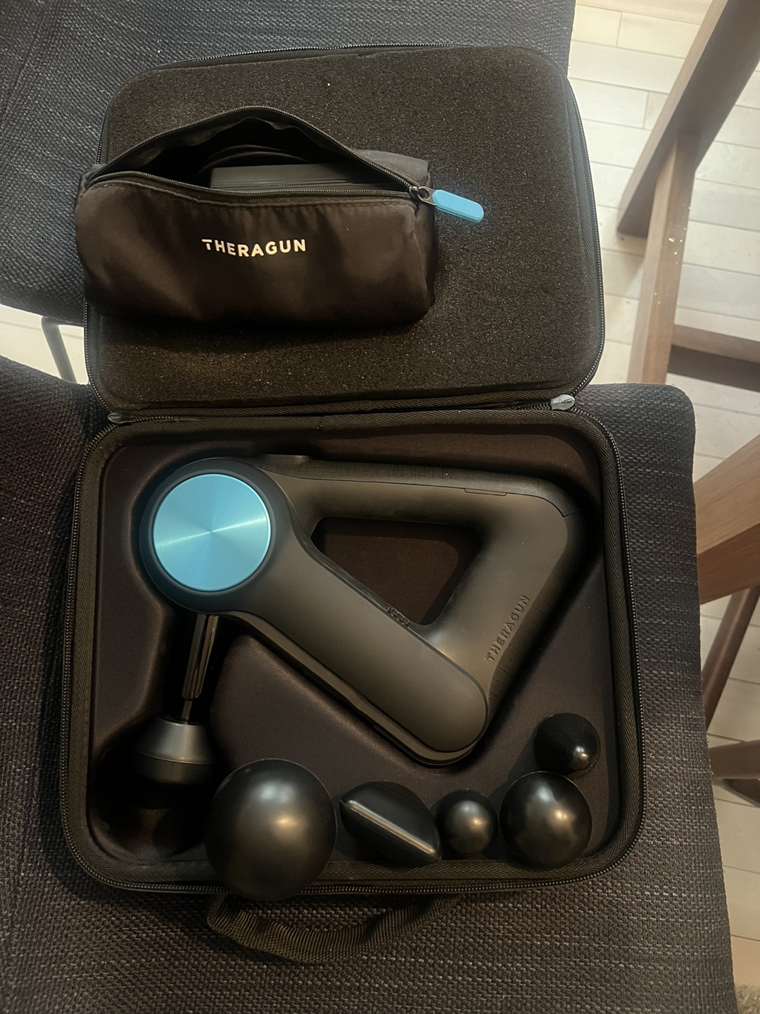 Theragun Percussive Massage Gun with Attachments - photo 3