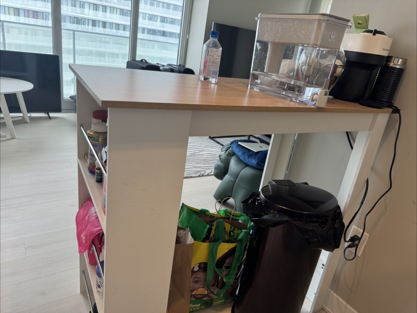 Kitchen Island with Storage - photo 3