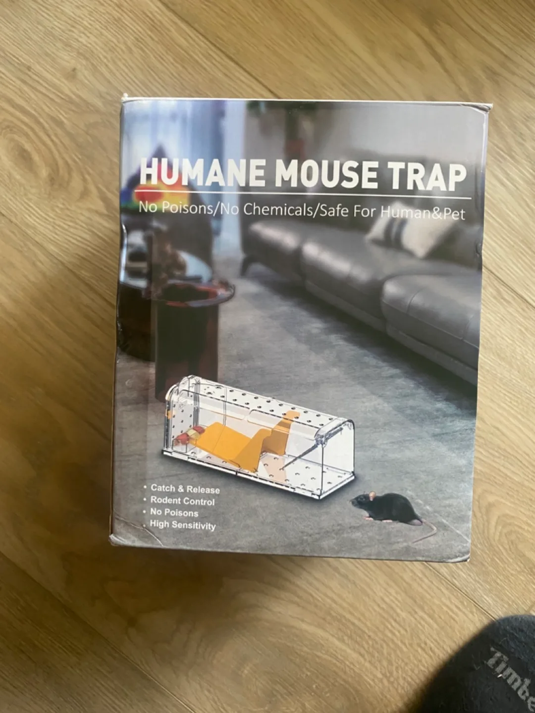 4 Pack Humane Mouse Trap - Catch & Release Rodent Control thumbnail