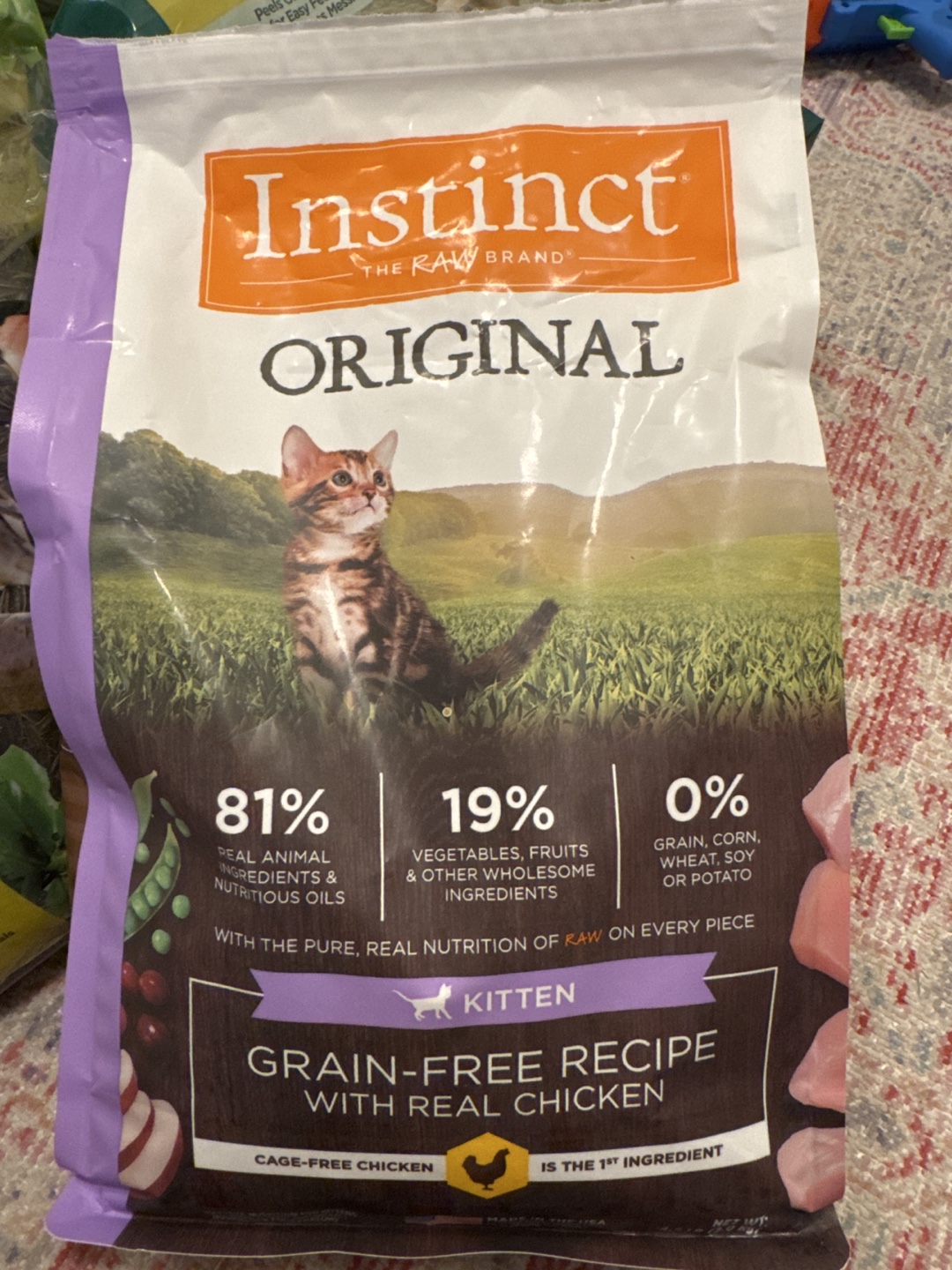 Instinct Original Grain-Free Recipe Kitten Dry Cat Food