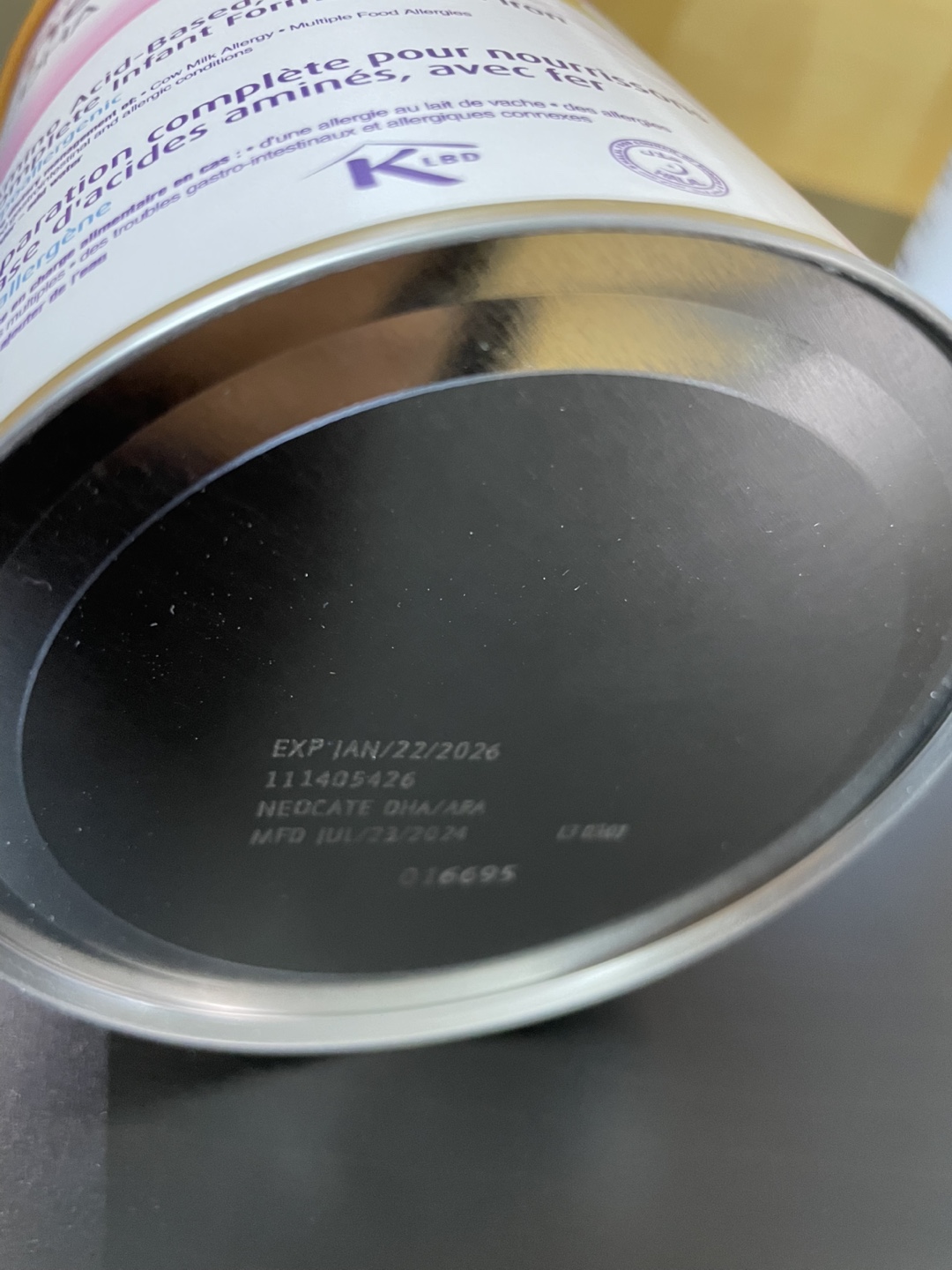 Nutricia Neocate DHA & ARA Infant Formula - photo 2