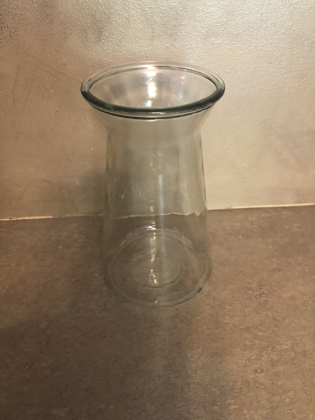 Set of 7 Clear Glass Vases - photo 4