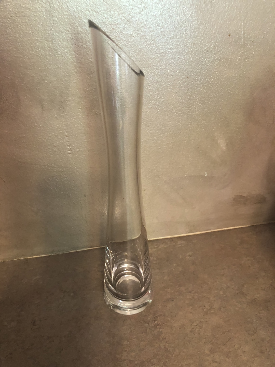 Set of 7 Clear Glass Vases - photo 3