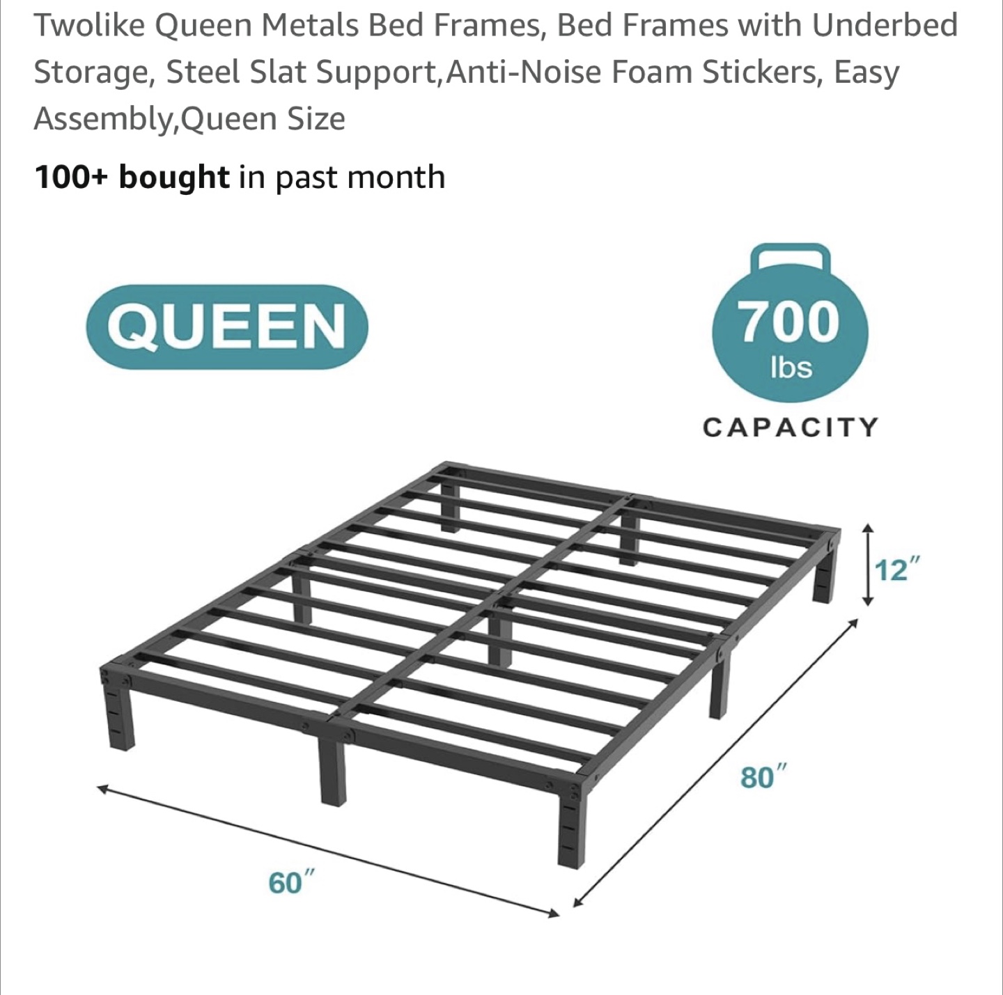 Mattress Queen spa Sensations by Zinus Mattress with frame - photo 2