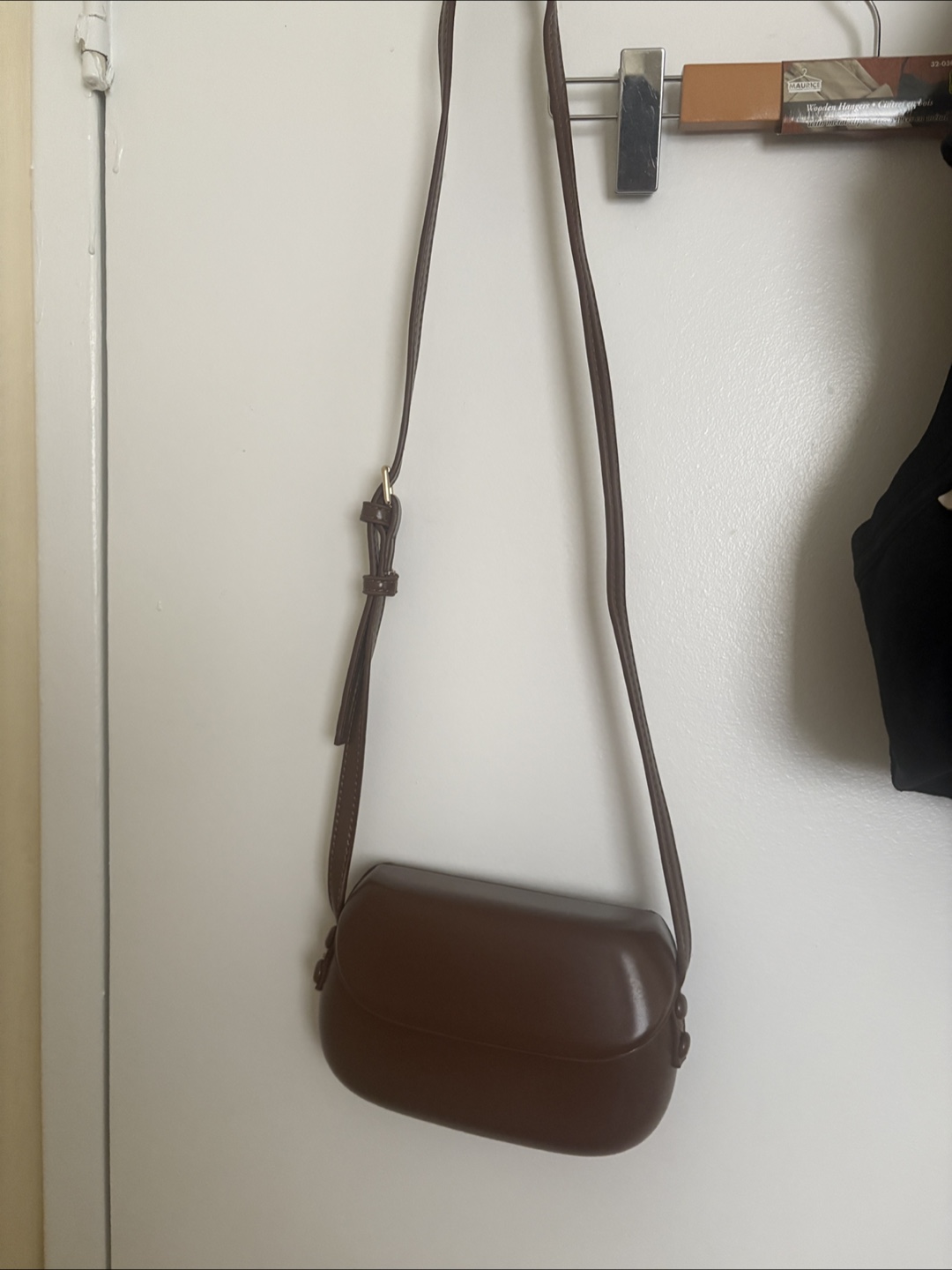 Brown Leather Crossbody Bag