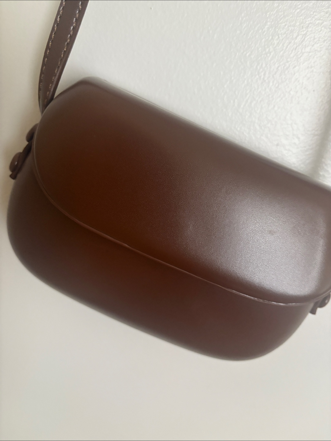 Brown Leather Crossbody Bag - photo 2