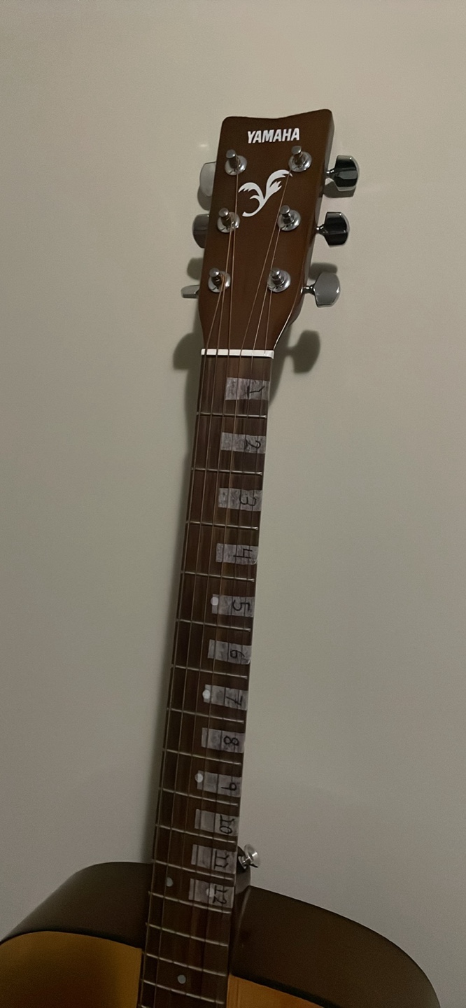 Yamaha F310 Acoustic Guitar - photo 4