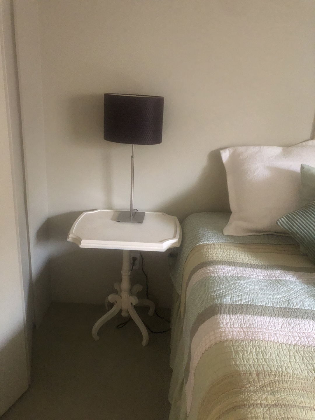 Modern Table Lamp with Dark Brown Shade - photo 2
