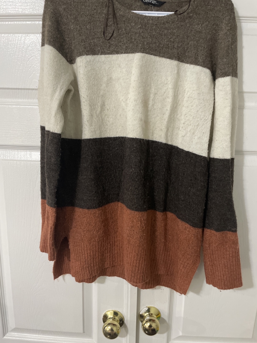 George Women's Colour Block Sweater
