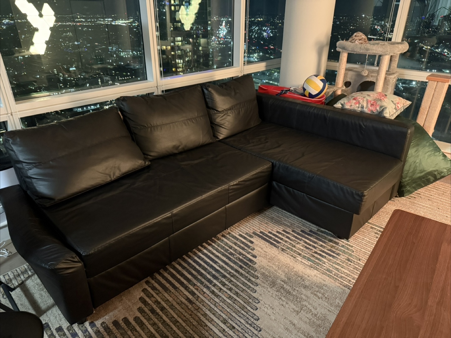 IKEA Friheten Sofa Bed Black