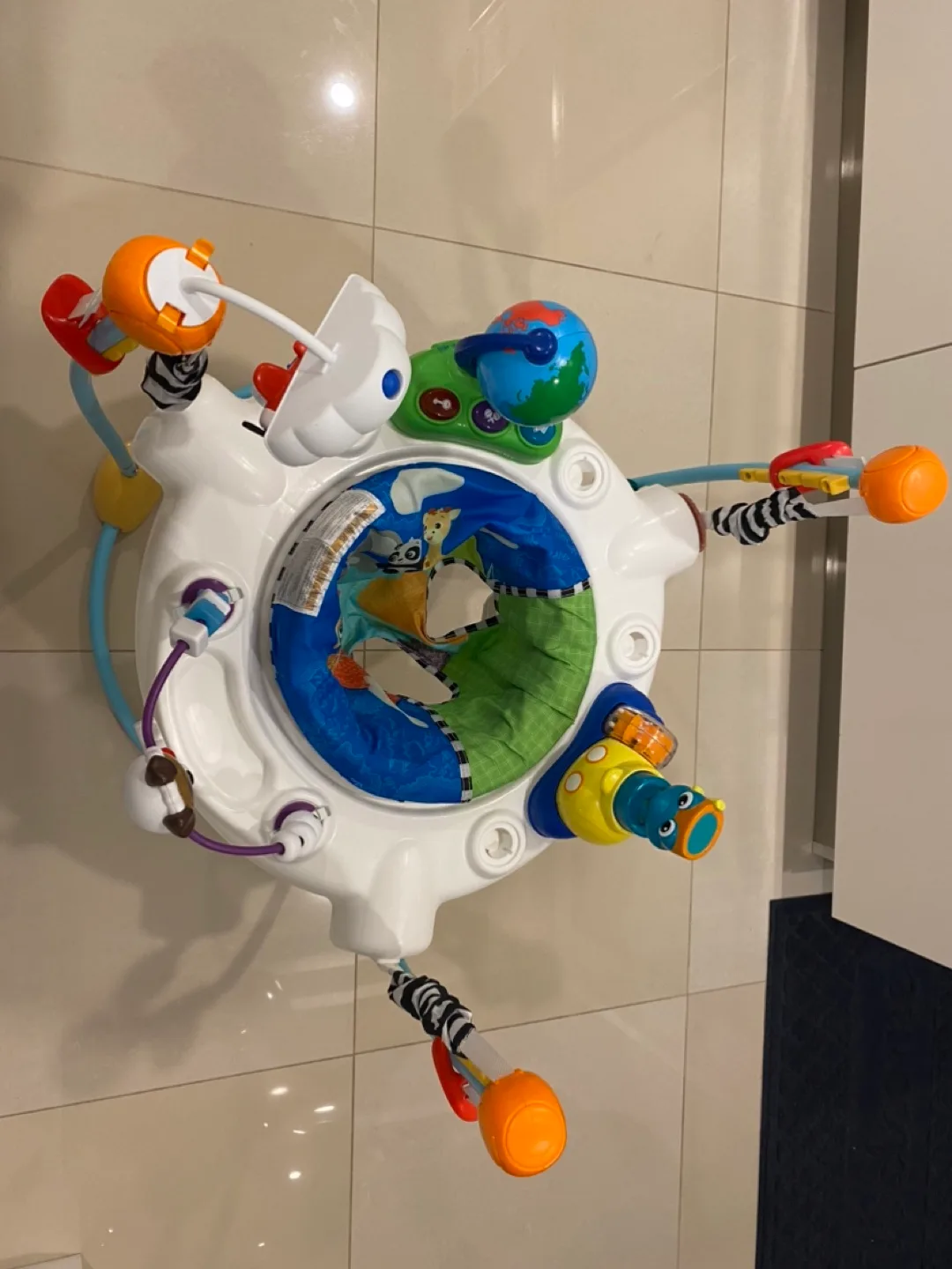 Fisher-Price Rainforest Jumperoo and Zebra Walker Bundle image indicator(2)