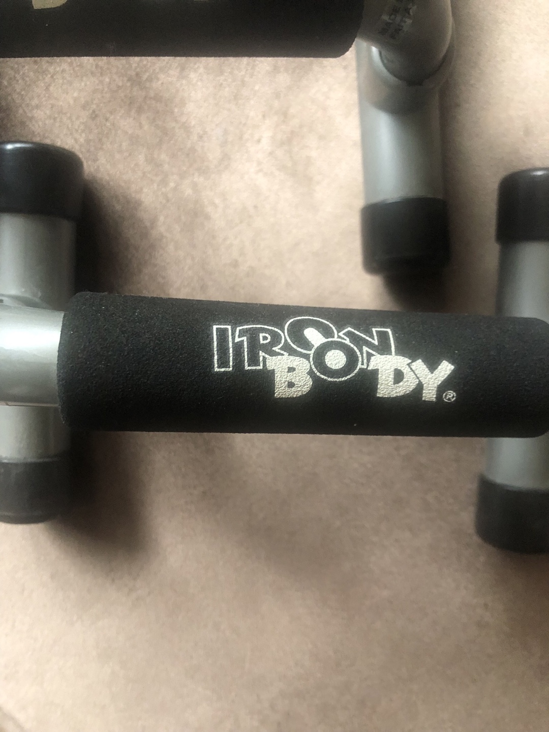 Fitness bundle: Iron Body Push-up Handles, Massage Rollers, Ring - photo 2