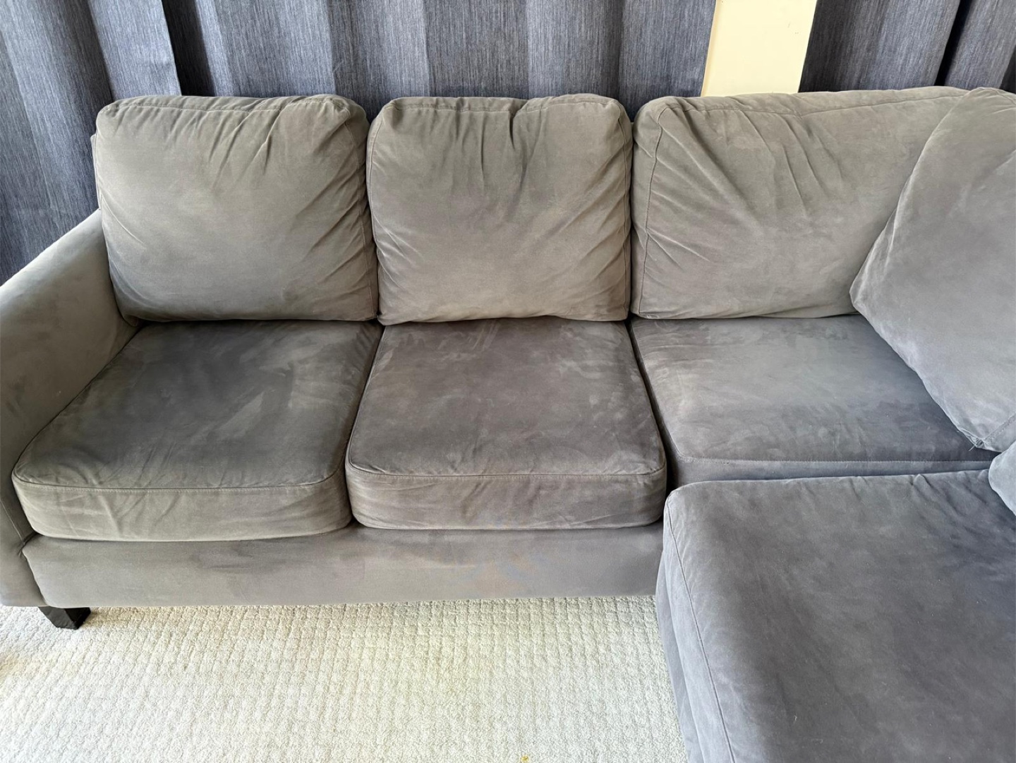 The Brick Comfy Grey Sectional Sofa - photo 5