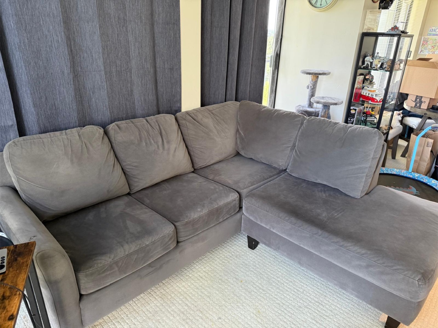 The Brick Comfy Grey Sectional Sofa - photo 4
