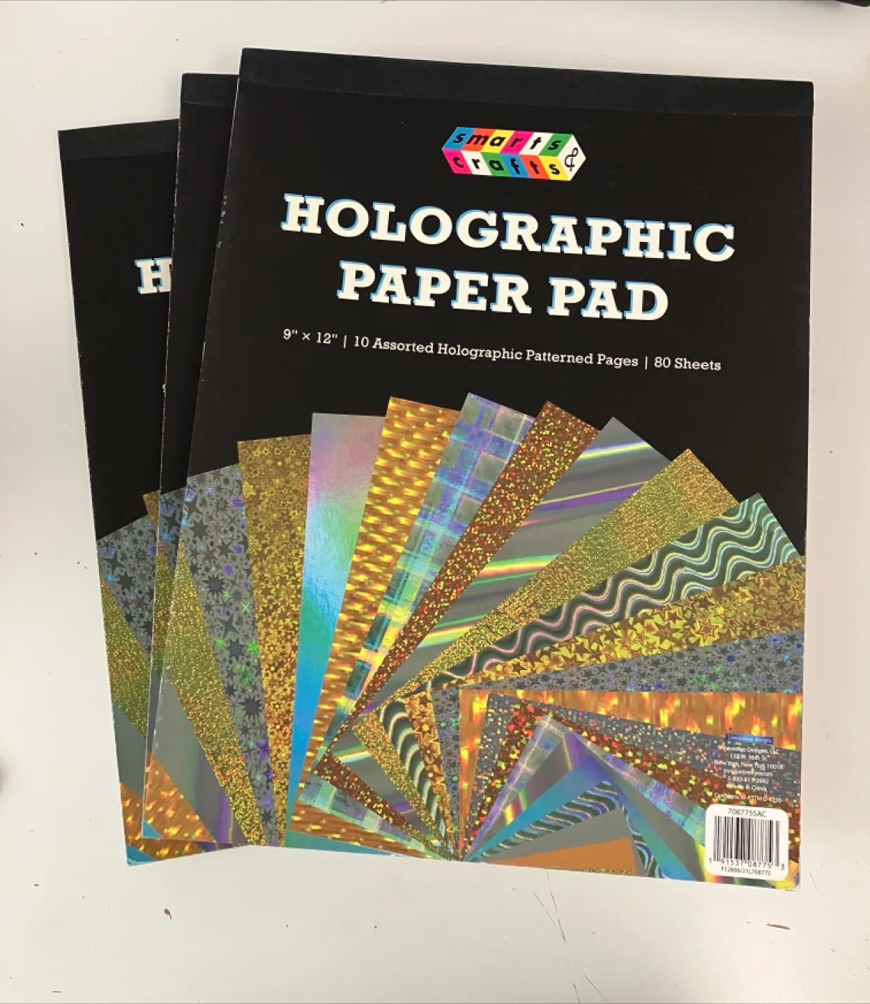 NEW Holographic Paper Pads (3) thumbnail