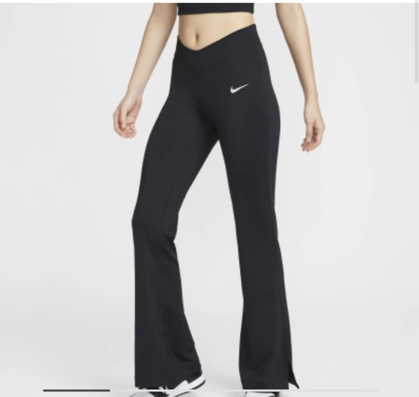 ✨Brand New✨ Nike Women's Tight Fit Mid Rise Flare Leggings thumbnail