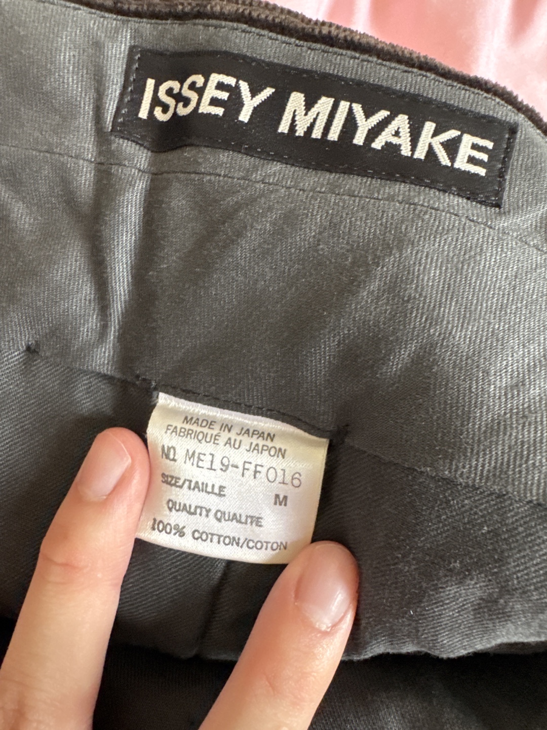 Issey Miyake Corduroy Pants - Size M - photo 4