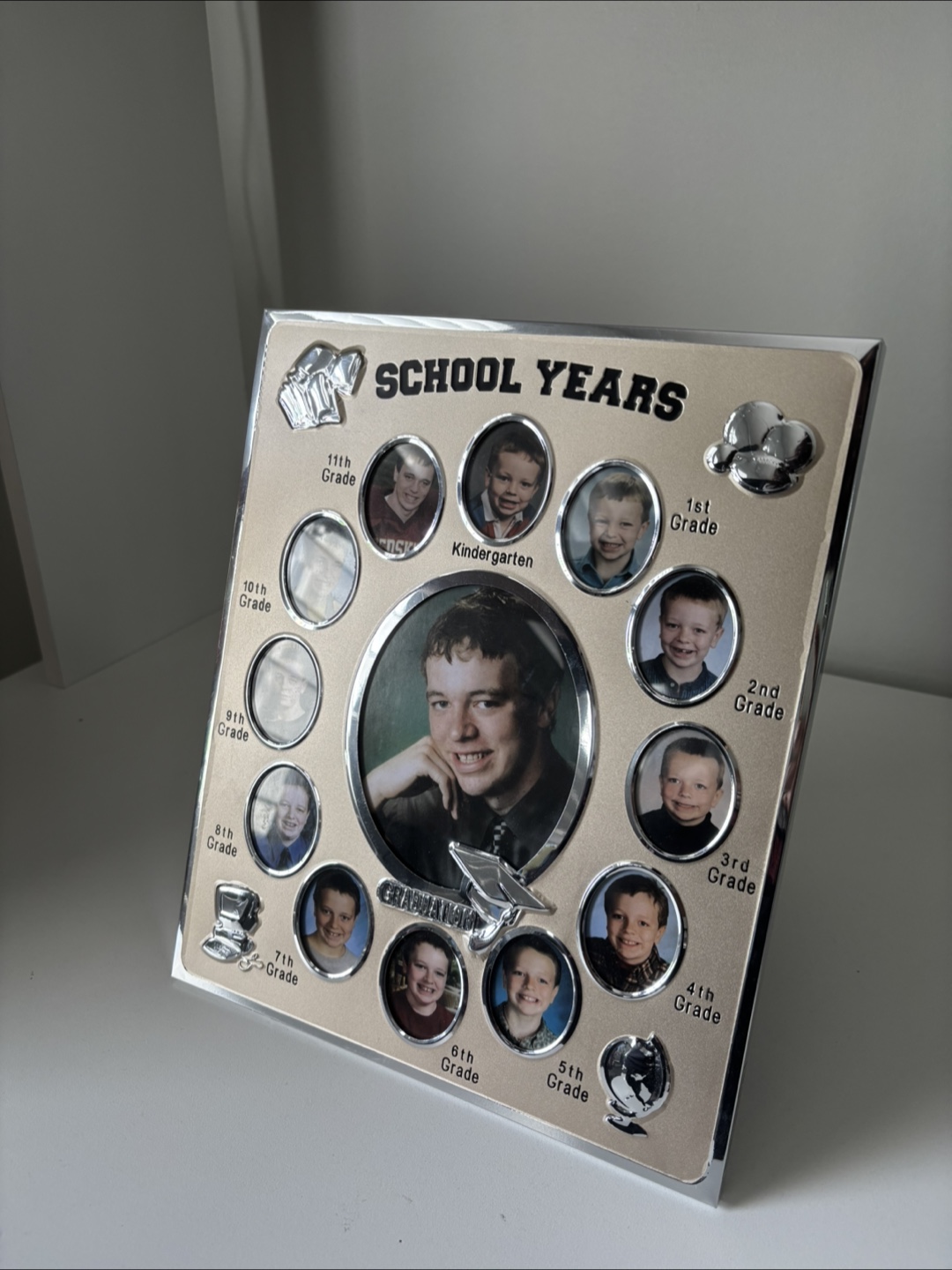 School Years Photo Frame - Holds 12 photos
