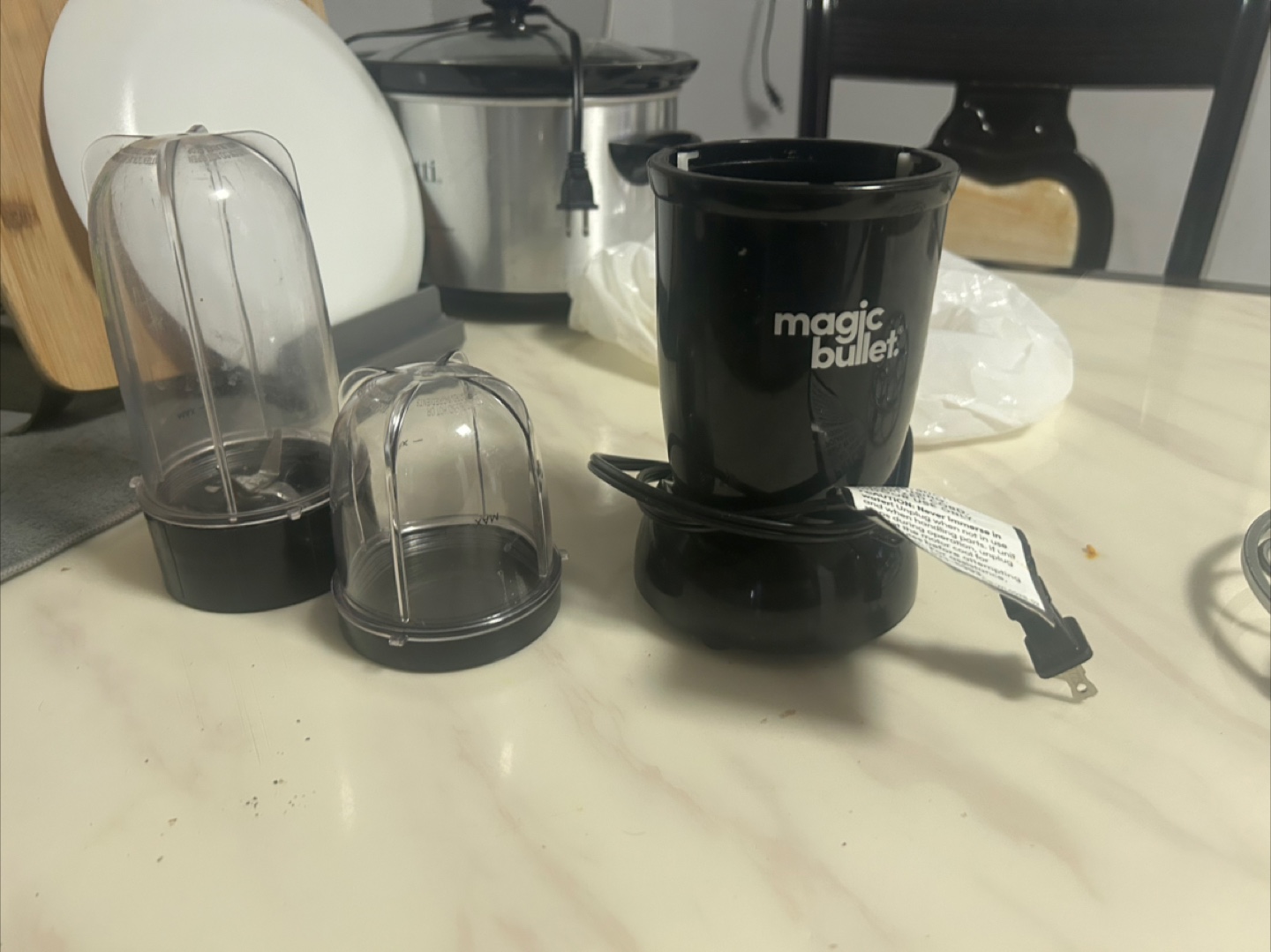 Magic Bullet Blender Cups and Base