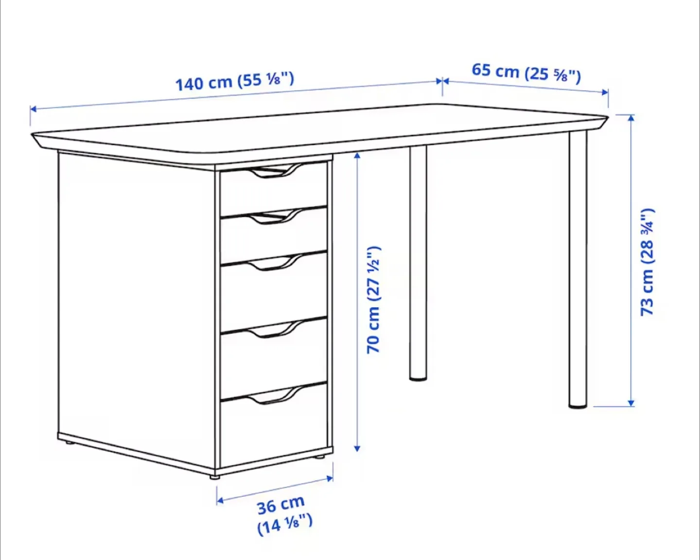 Ikea Desk for Sale image indicator(2)