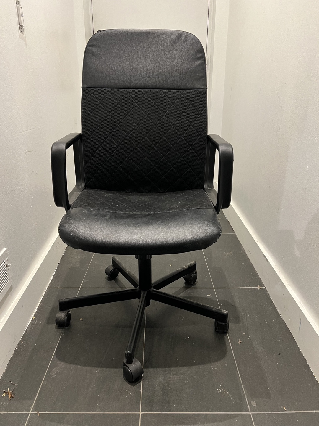 IKEA Black Office Swivel Chair
