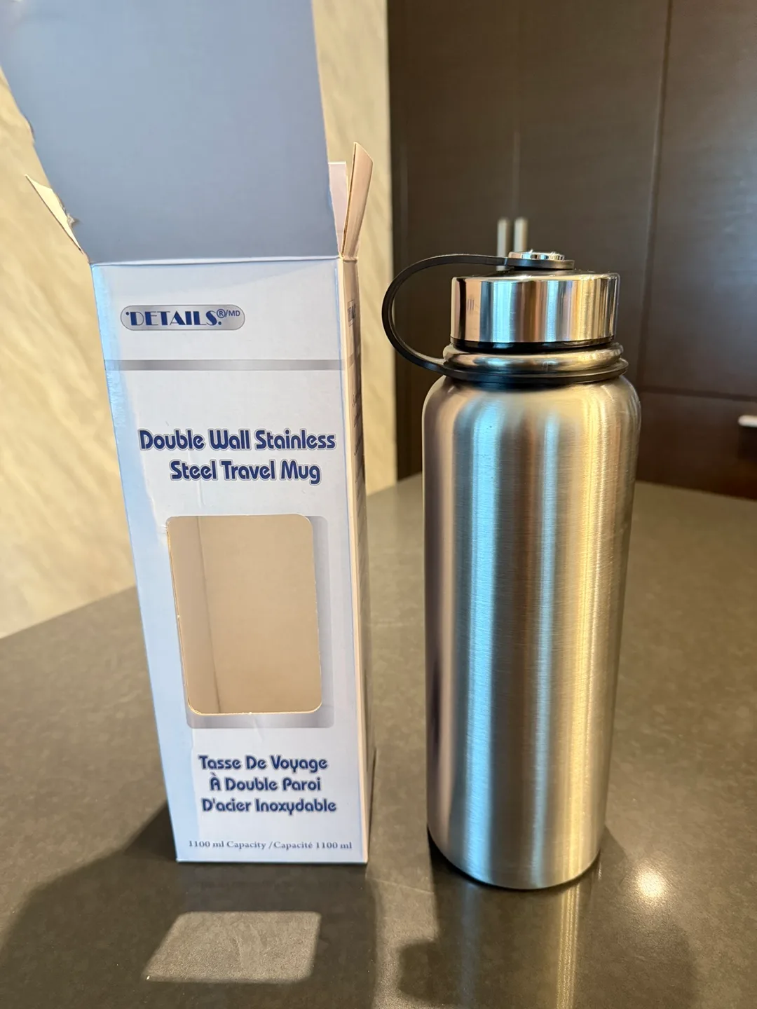 Double Wall Stainless Steel Travel Mug - 1100ml thumbnail
