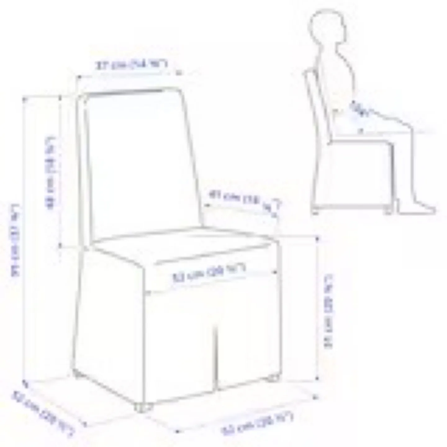 IKEA Bergmund Dining Chairs image indicator(2)