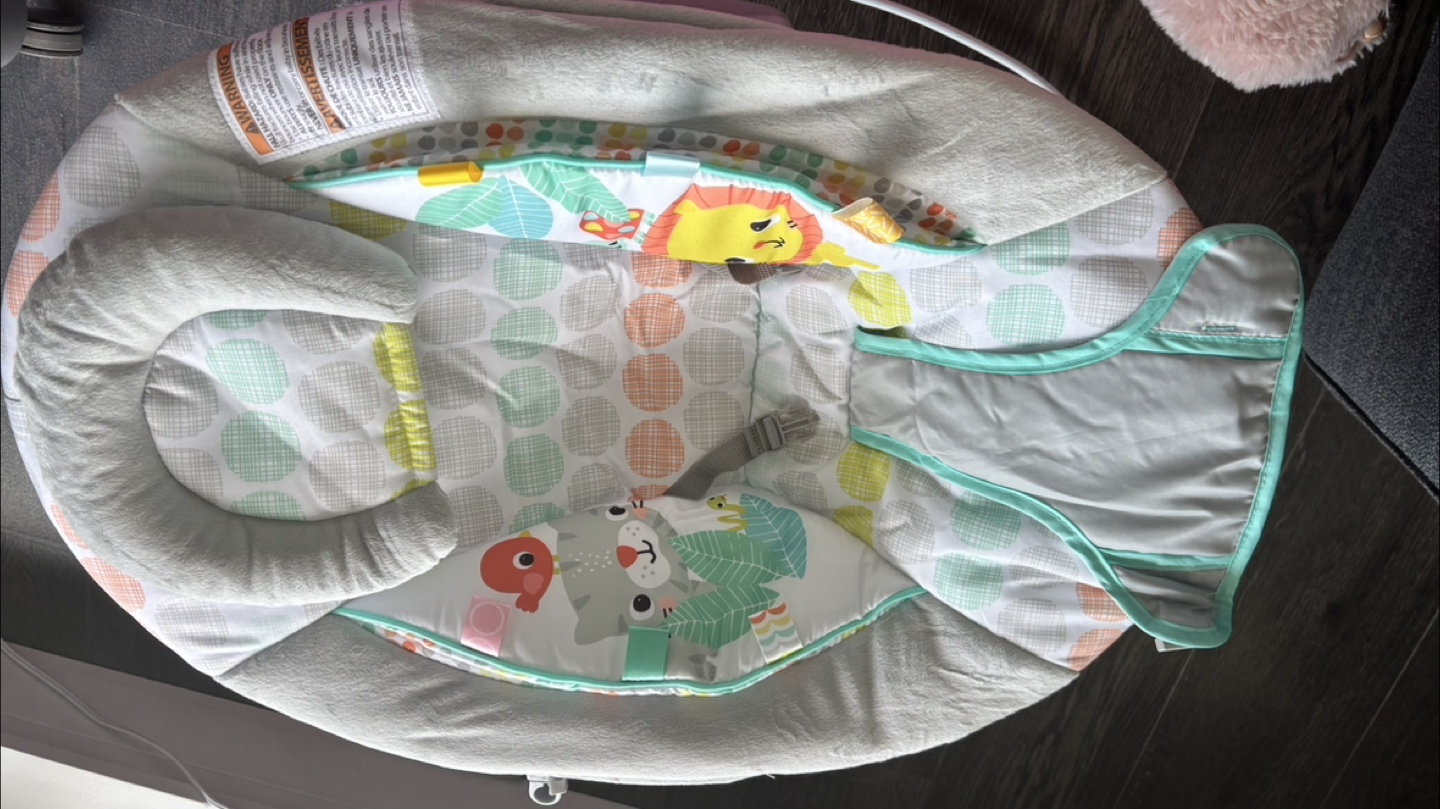 Bright Starts Jungle Friends Baby Bouncer - photo 4